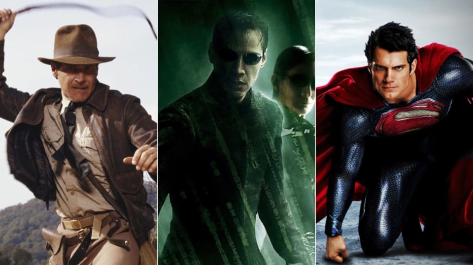 Indiana Jones, Neo a Superman
